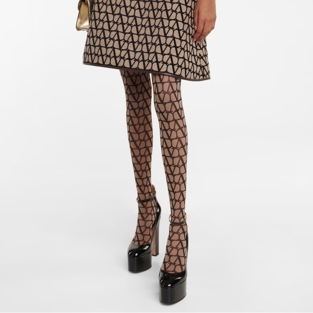 Valentino Vlogo Stockings